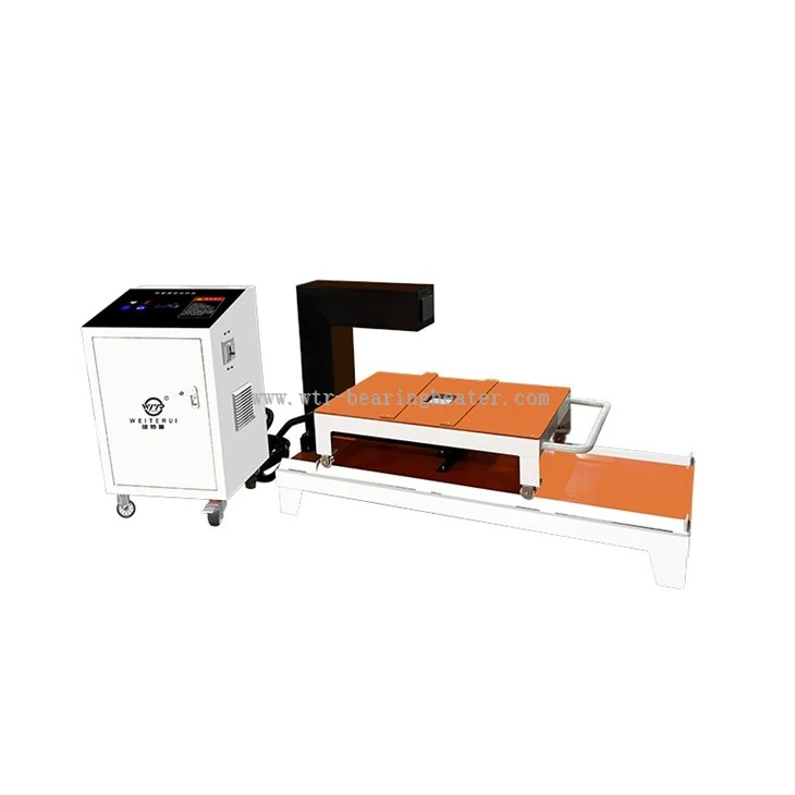 Automatic demagnetization of bearing heater